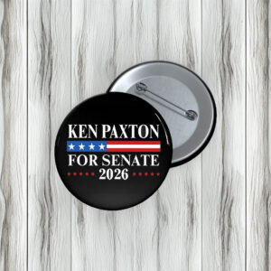 Texas 2026 Senate Campaign Button