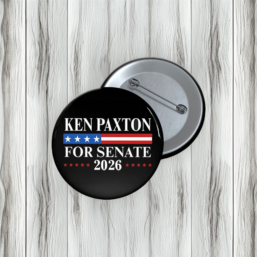 Texas 2026 Senate Campaign Button