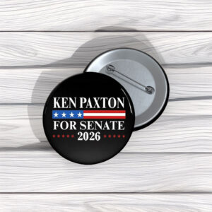 Texas 2026 Senate Campaign Button