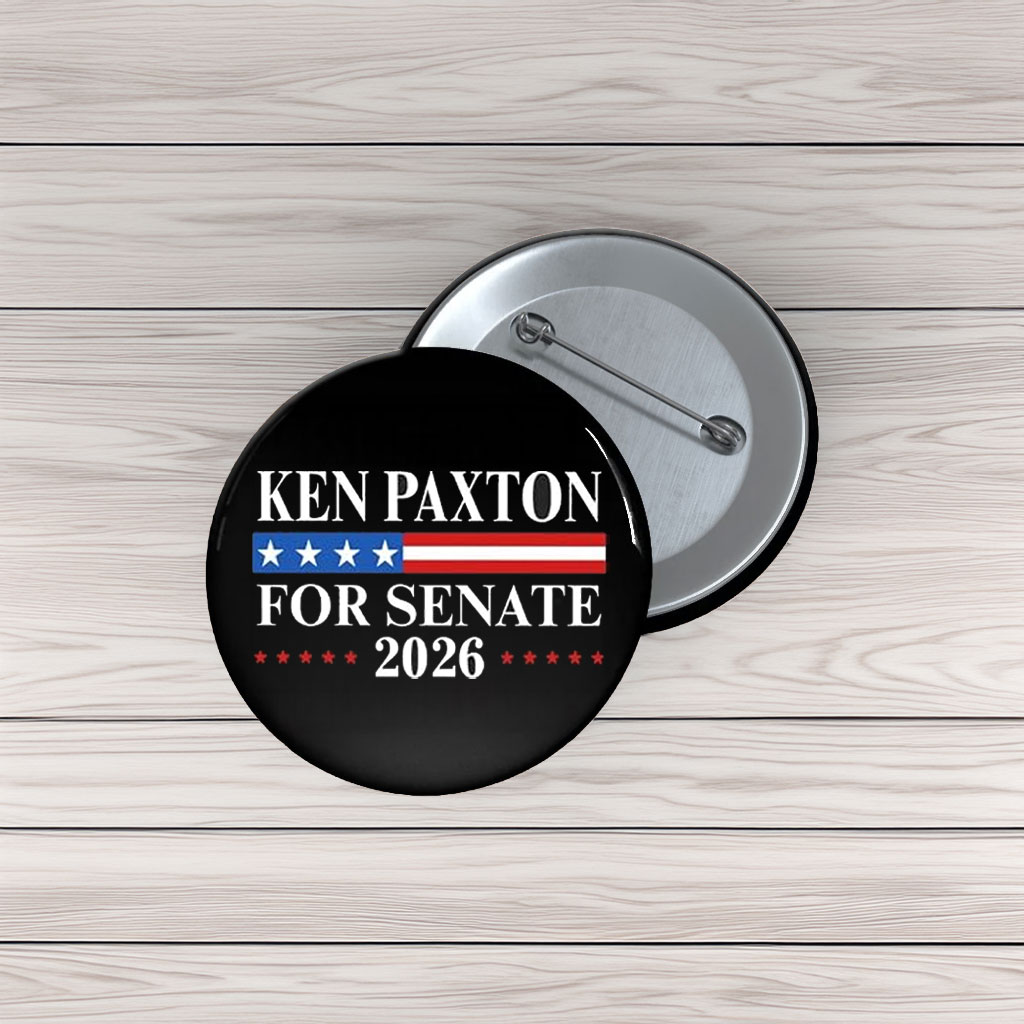 Texas 2026 Senate Campaign Button