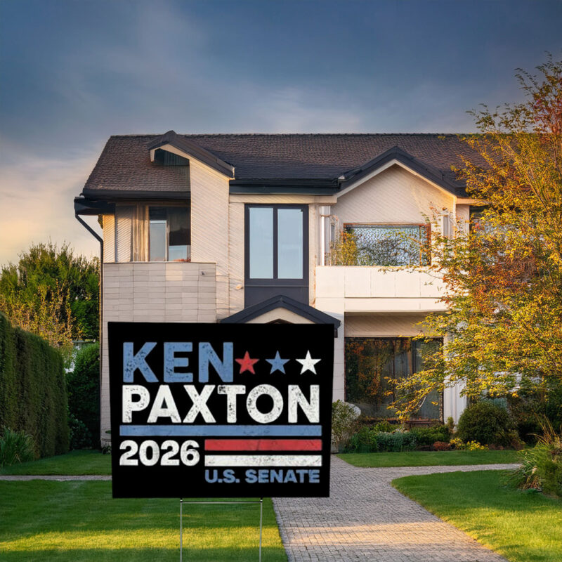 Texas 2026 Senate Campaign Flag Yard Sign