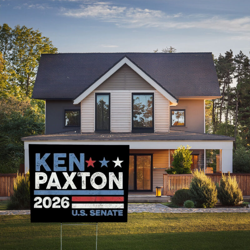 Texas 2026 Senate Campaign Flag Yard Sign