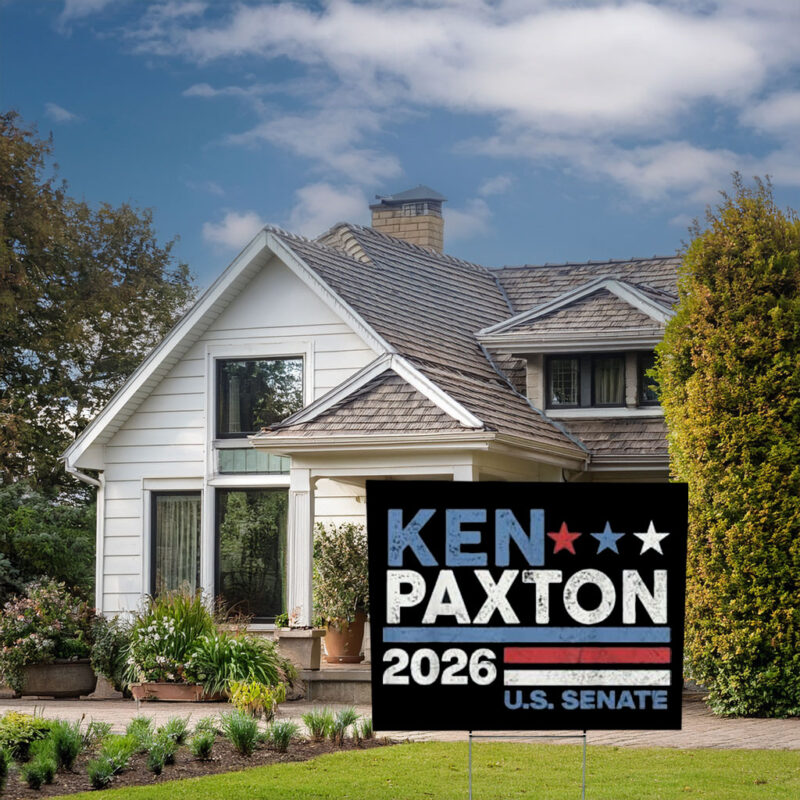 Texas 2026 Senate Campaign Flag Yard Sign