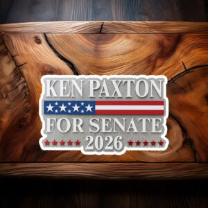 Texas 2026 Senate Campaign Sticker