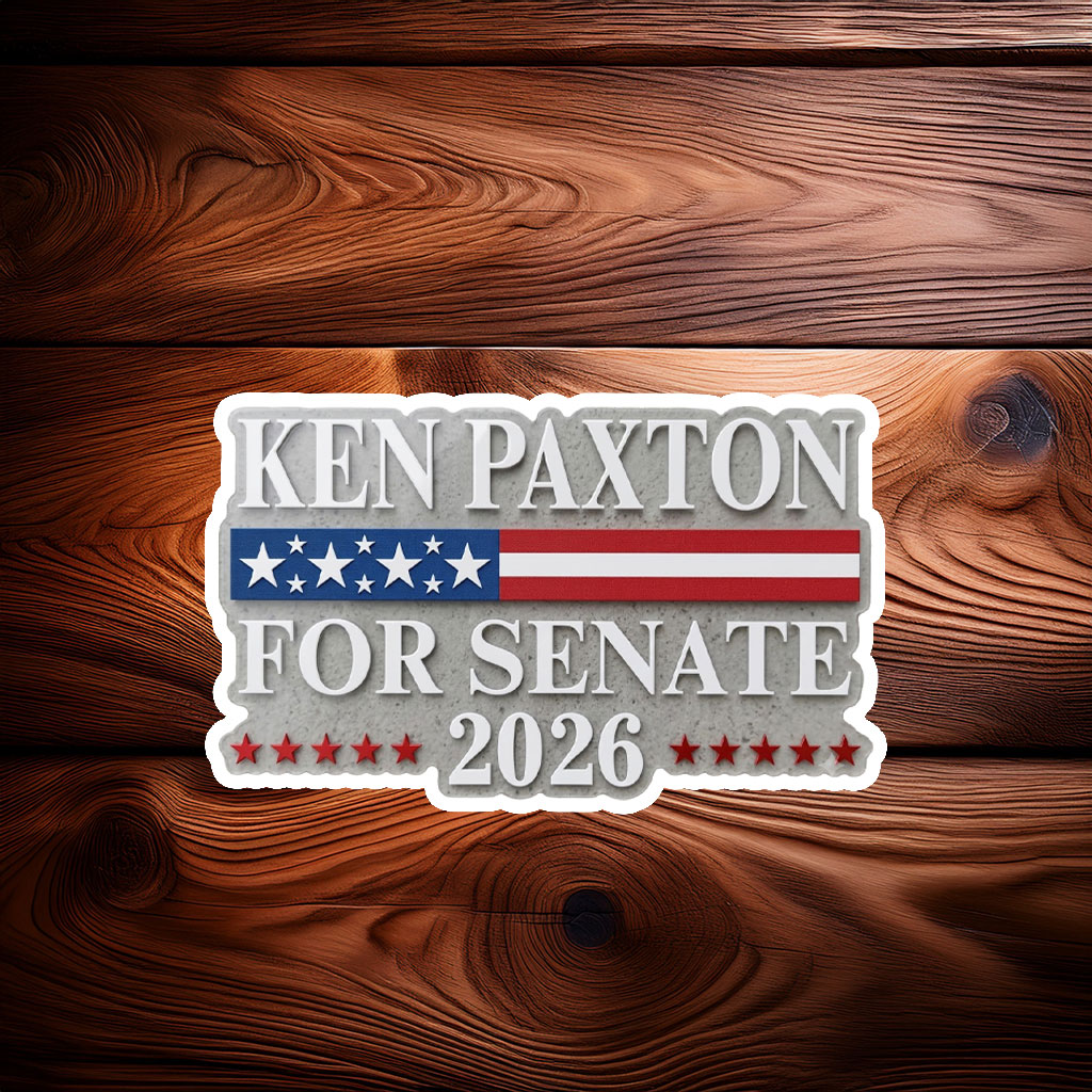 Texas 2026 Senate Campaign Sticker