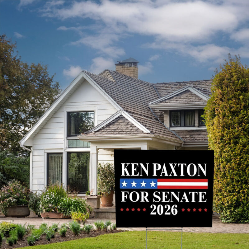Texas 2026 Senate Campaign Yard Sign