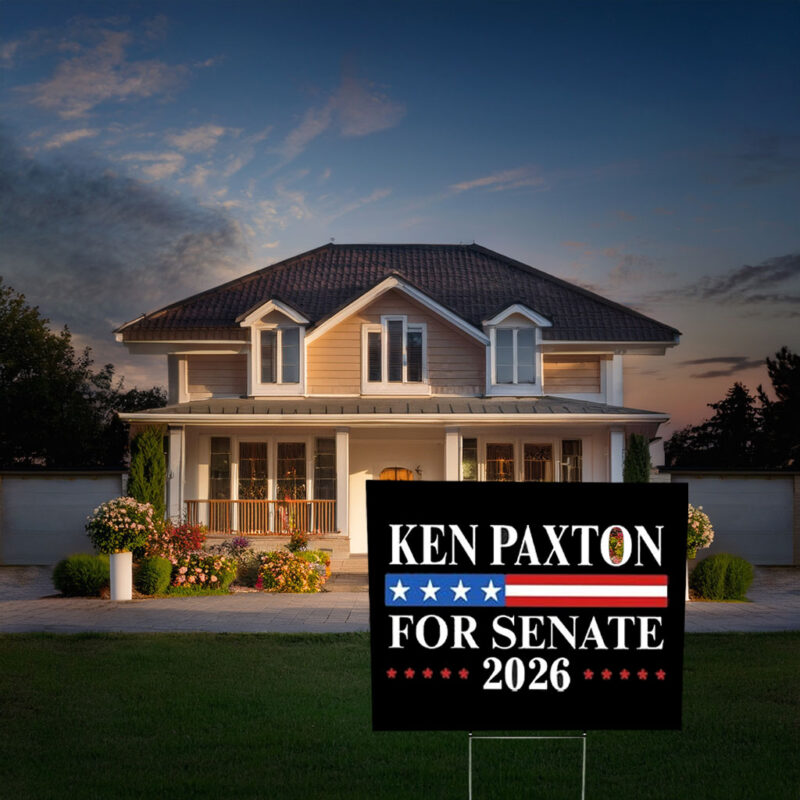 Texas 2026 Senate Campaign Yard Sign