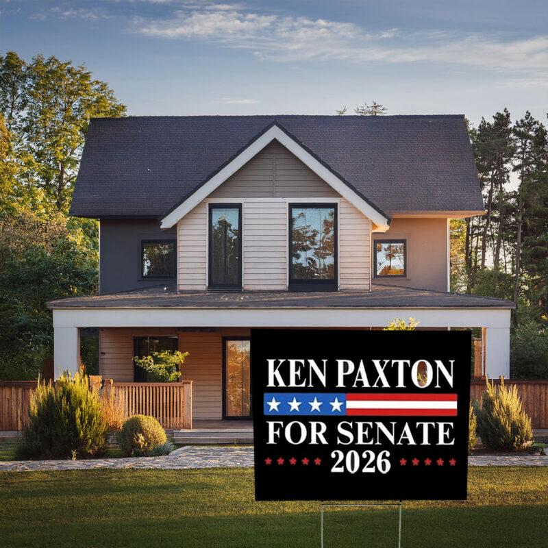 Texas 2026 Senate Campaign Yard Sign