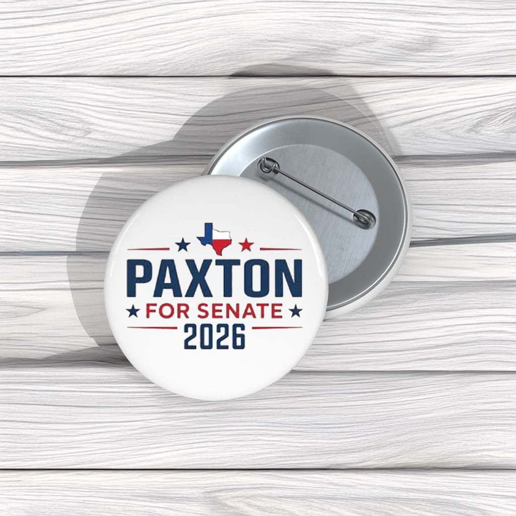 Texas 2026 Senate Premium Campaign Button