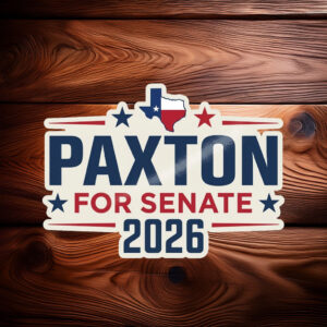 Texas 2026 Senate Premium Campaign Sticker
