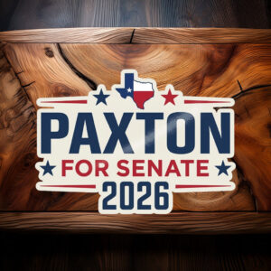Texas 2026 Senate Premium Campaign Sticker