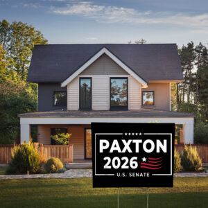 Texas Republican 2026 Senate Election Yard Sign