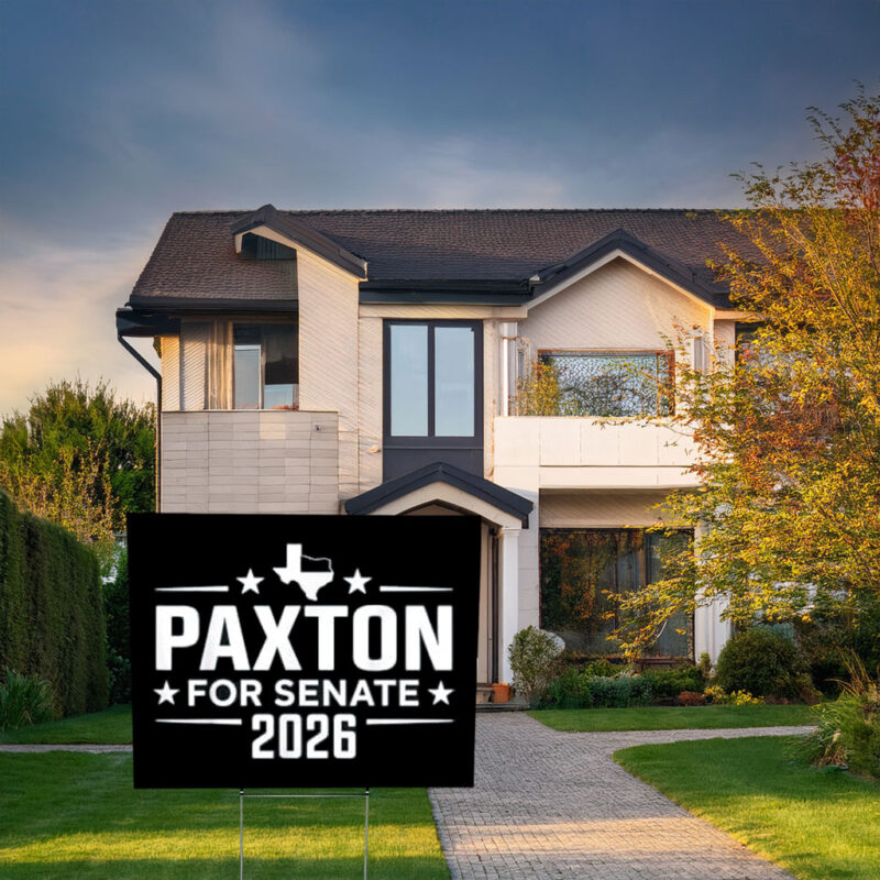 Texas Senate Vote Campaign Yard Sign