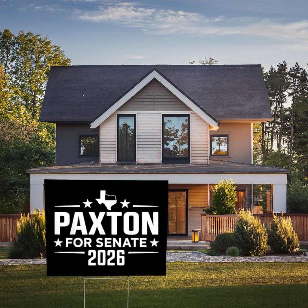 Texas Senate Vote Campaign Yard Sign