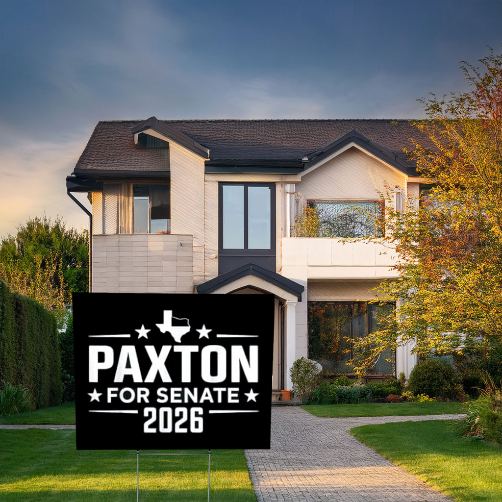 Texas Senate Vote Campaign Yard Sign