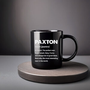 The Paxton Signature Mug – Personalized Name Coffee Cup