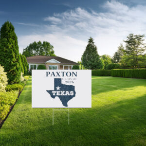 Vintage Ken Paxton Texas 2026 U.S. Senate Campaign Yard Sign