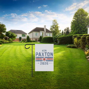 Vintage Ken Paxton for Texas 2026 Senate U.S. Senator Campaign Flag