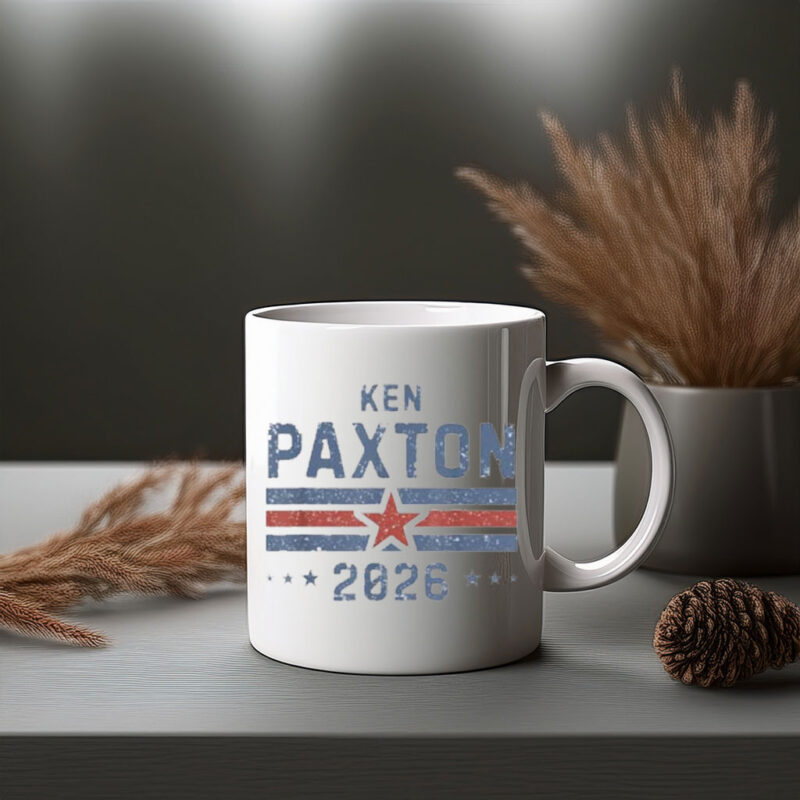 Vintage Ken Paxton for Texas 2026 Senate U.S. Senator Campaign Mug