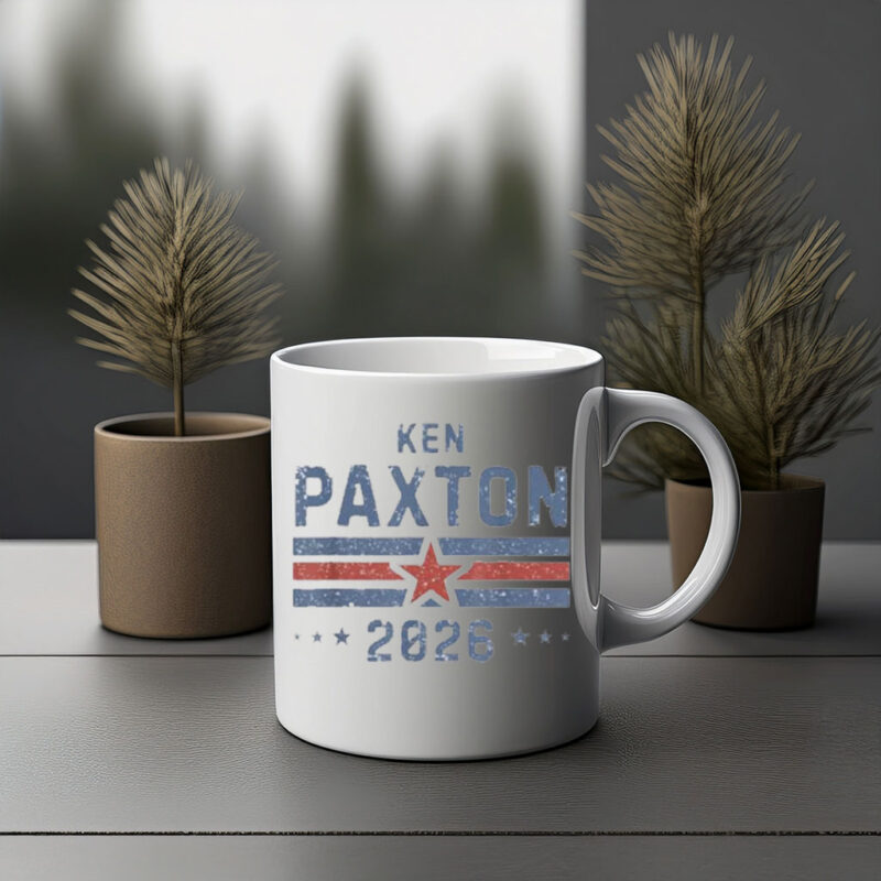 Vintage Ken Paxton for Texas 2026 Senate U.S. Senator Campaign Mug