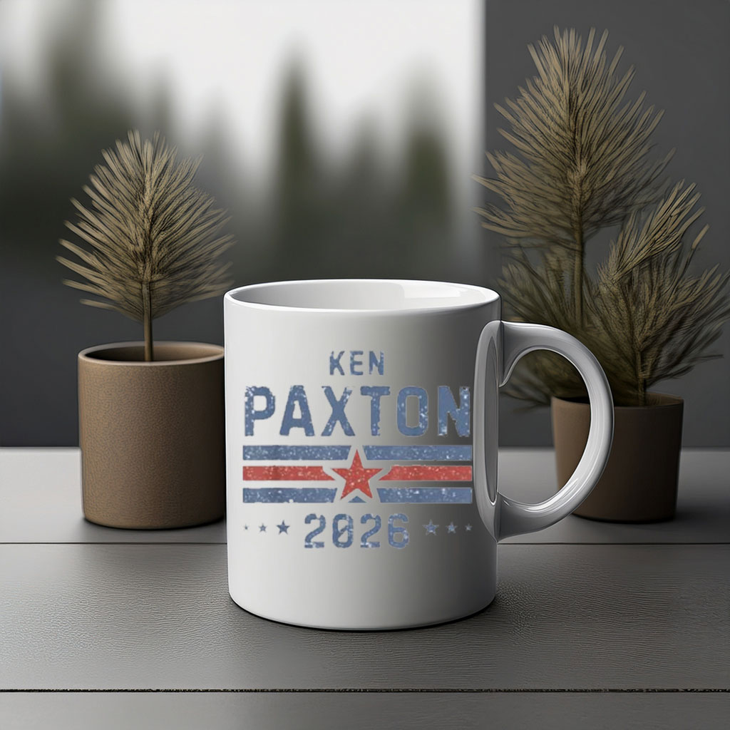 Vintage Ken Paxton for Texas 2026 Senate U.S. Senator Campaign Mug