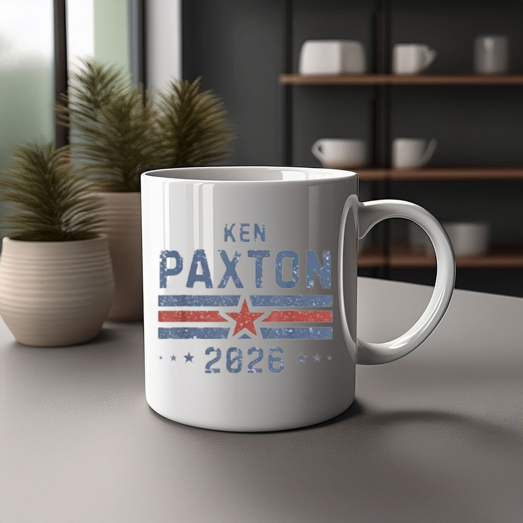 Vintage Ken Paxton for Texas 2026 Senate U.S. Senator Campaign Mug