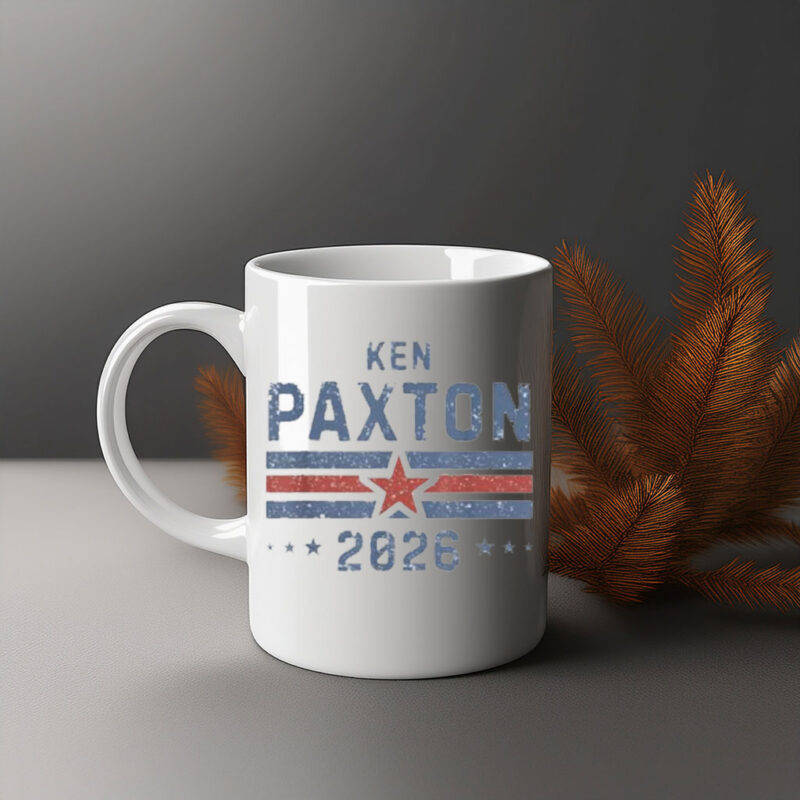 Vintage Ken Paxton for Texas 2026 Senate U.S. Senator Campaign Mug