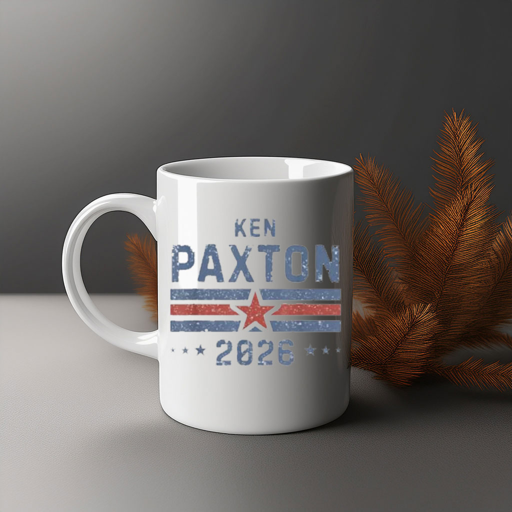 Vintage Ken Paxton for Texas 2026 Senate U.S. Senator Campaign Mug