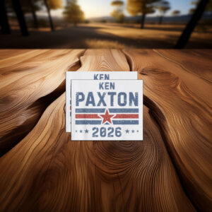 Vintage Ken Paxton for Texas 2026 Senate U.S. Senator Campaign Sticker