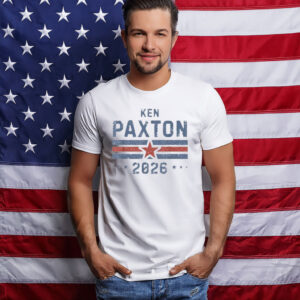 Vintage Ken Paxton for Texas 2026 Senate U.S. Senator Campaign T-Shirt
