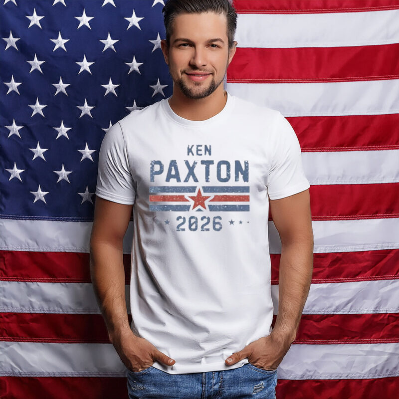 Vintage Ken Paxton for Texas 2026 Senate U.S. Senator Campaign T-Shirt
