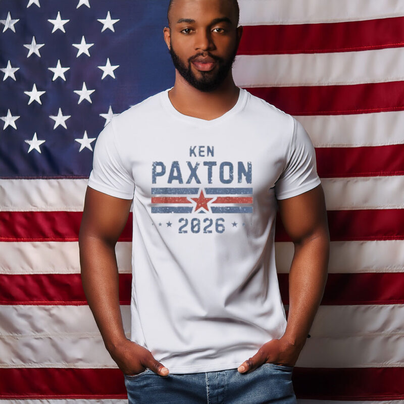 Vintage Ken Paxton for Texas 2026 Senate U.S. Senator Campaign T-Shirt