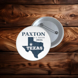 Vintage Ken Paxton for Texas 2026 Senate US Senator Campaign Button