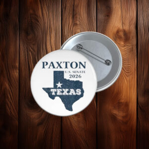 Vintage Ken Paxton for Texas 2026 Senate US Senator Campaign Button