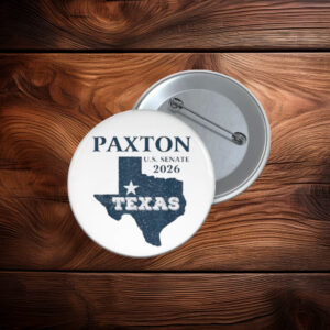 Vintage Ken Paxton for Texas 2026 Senate US Senator Campaign Button