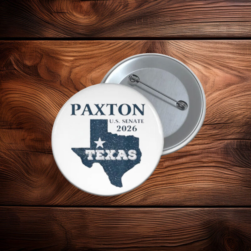 Vintage Ken Paxton for Texas 2026 Senate US Senator Campaign Button