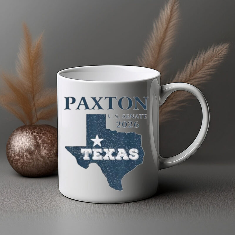 Vintage Ken Paxton for Texas 2026 Senate US Senator Campaign Mug