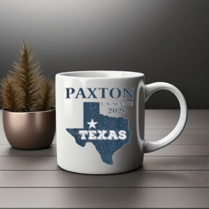 Vintage Ken Paxton for Texas 2026 Senate US Senator Campaign Mug