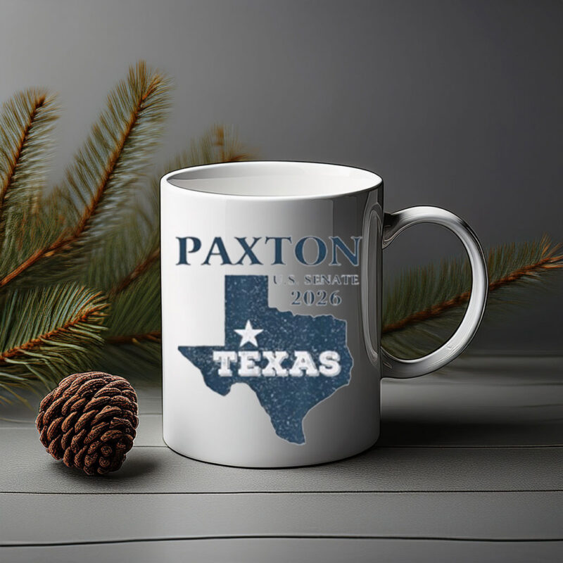 Vintage Ken Paxton for Texas 2026 Senate US Senator Campaign Mug