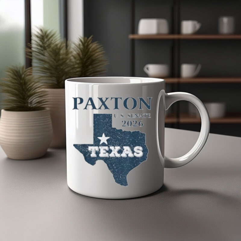 Vintage Ken Paxton for Texas 2026 Senate US Senator Campaign Mug