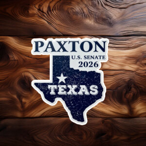 Vintage Paxton 2026 Sticker – Texas Senate Campaign Decal