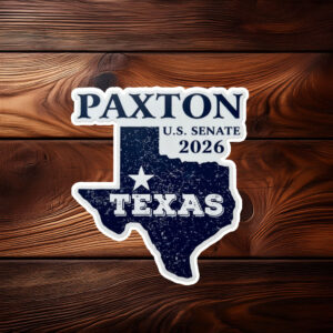 Vintage Paxton 2026 Sticker – Texas Senate Campaign Decal
