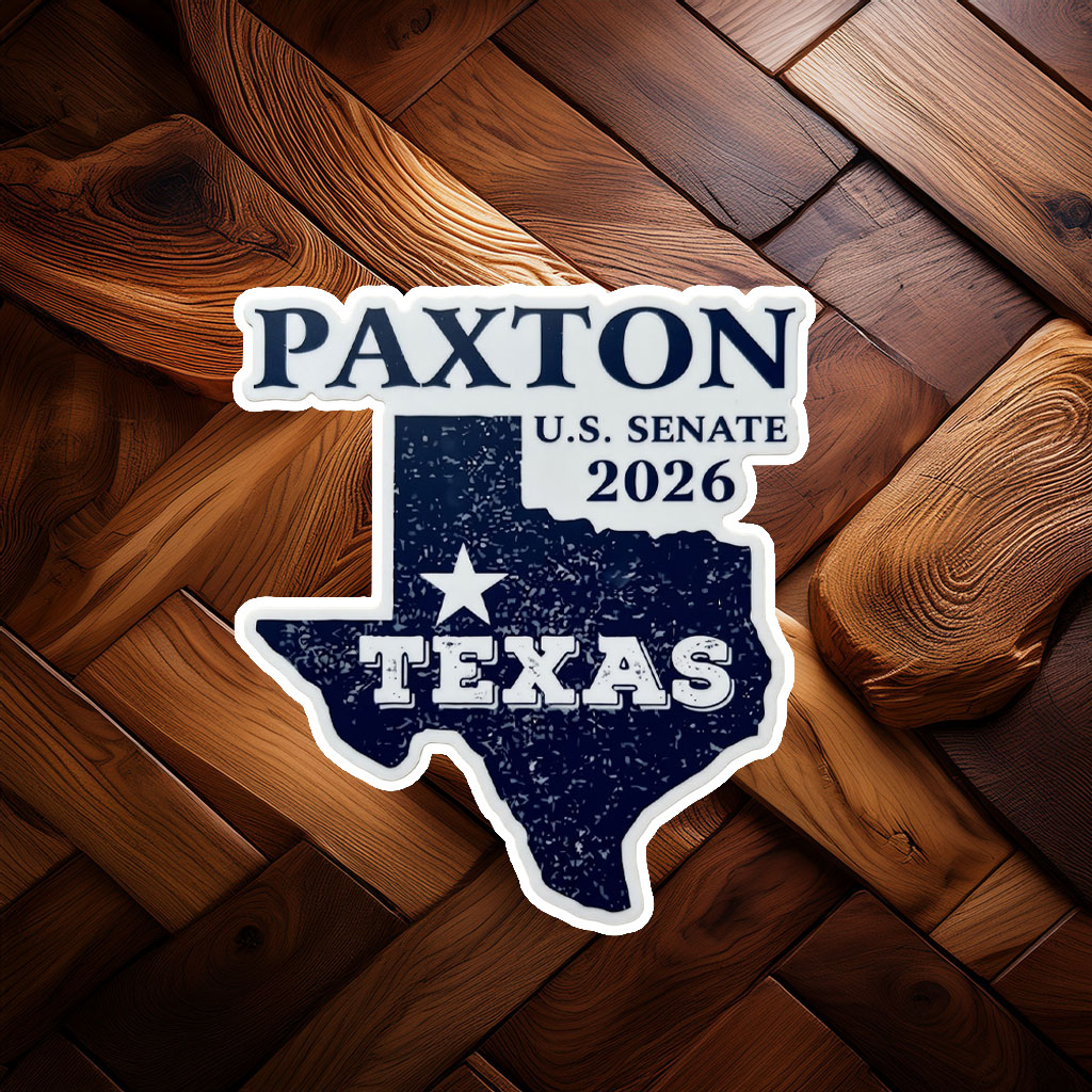 Vintage Paxton 2026 Sticker – Texas Senate Campaign Decal