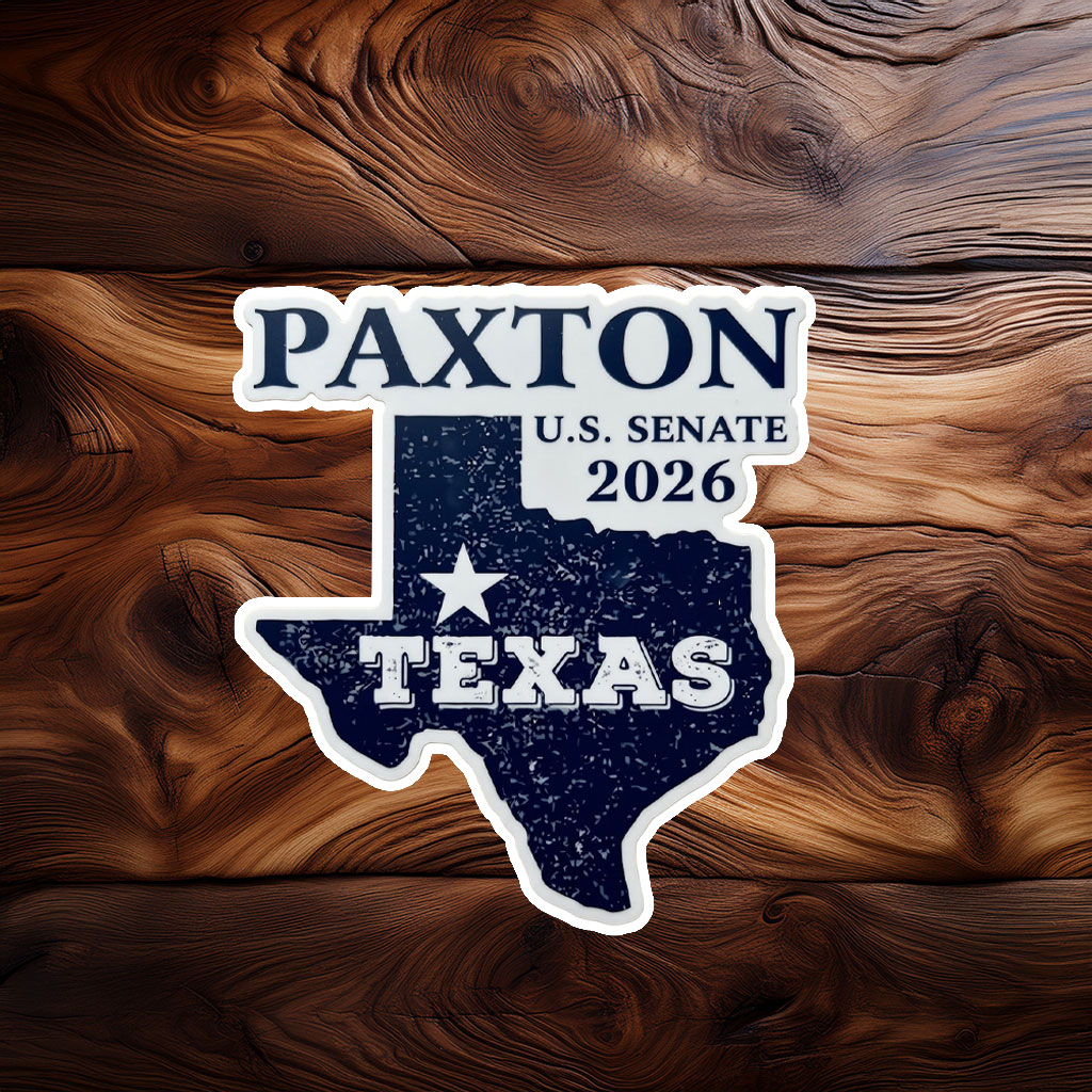 Vintage Paxton 2026 Sticker – Texas Senate Campaign Decal