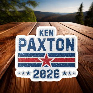 Vote Paxton Texas 2026 Sticker – U.S. Senate Campaign Decal