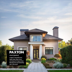 Welcome, You’ve Reached Paxton Place Yard Sign