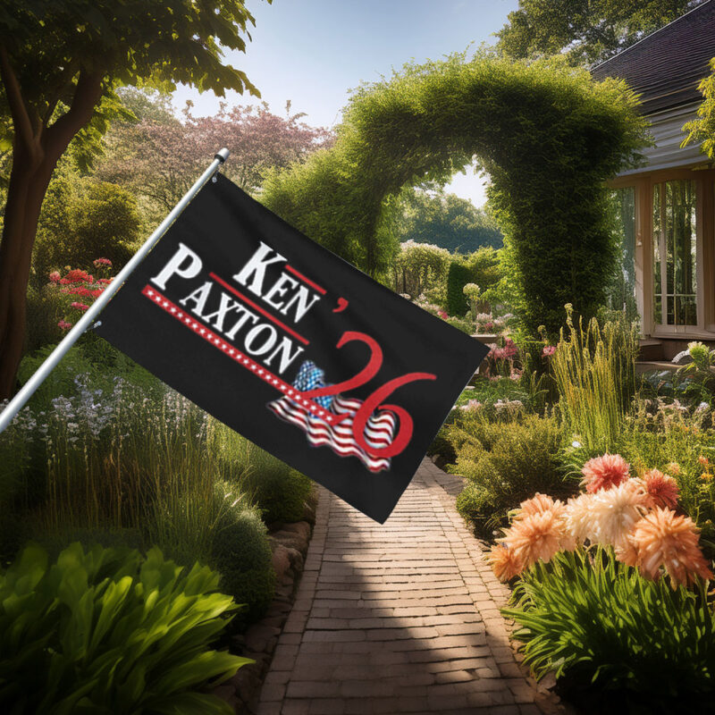 Fly with Paxton for Senate 2026 Flag – Texas Republican Banner