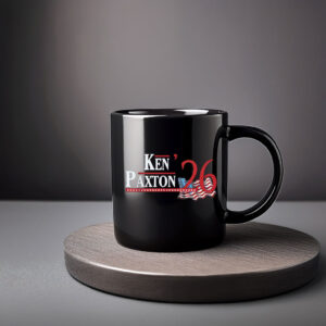 Fuel the Paxton 2026 Campaign Mug – Texas Republican Coffee Cup