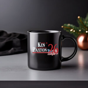 Fuel the Paxton 2026 Campaign Mug – Texas Republican Coffee Cup