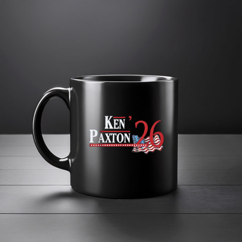 Fuel the Paxton 2026 Campaign Mug – Texas Republican Coffee Cup